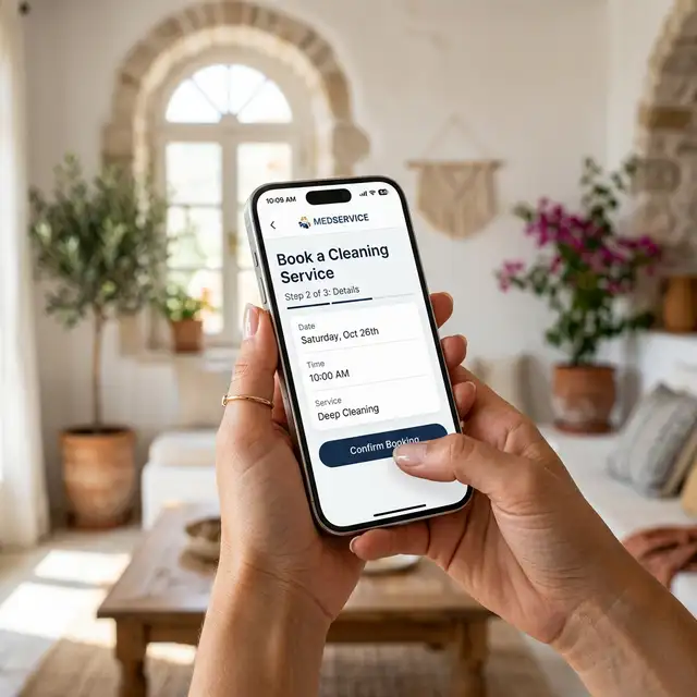 App MopiClean - Reserva en minutos